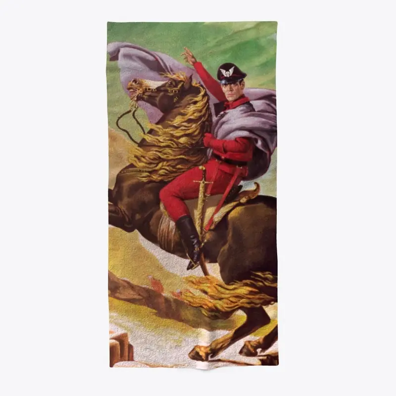 M Bison Crossing the Alps